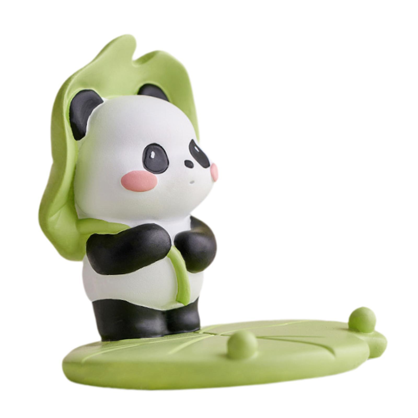Bothyi - Soporte Para Teléfono Panda, Bonito Y Decorativo Estable, Para Regalo Ideal Para Amigos, 9,2 Cm X 9,2 Cm X 9 Cm