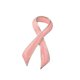 thumbnail image 2 of Broche De Cinta De Caridad Con Conciencia De Cáncer De Mama De Esmalte Rosa Con Borde Plateado, 2 of 4