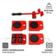 thumbnail image 1 of Deslizadores Transporta Peso Fácil Muebles Lavadora Y Más 150 Kg Resistencia, 1 of 7