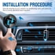 thumbnail image 4 of Ambientador de coche Featwell con tres modos ajustables, color negro, 4 of 8