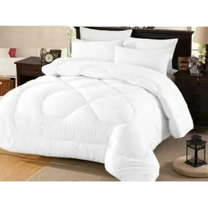 Genérico - Cubrecama Invierno Plush Chiporro 2 Plazas Color Blanco