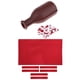 thumbnail image 1 of Billar De 9 Pies Pa?o De Mesa De Billar Snooker Fieltro Y Botella Shaker Tally Ball Rojo, 1 of 5