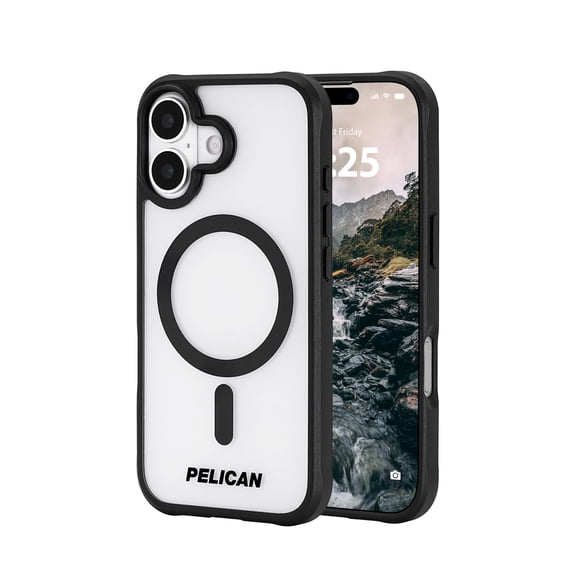 Funda Pelican iPhone 17 MagSafe Transparente/Negra