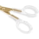 thumbnail image 3 of Tijeras multiusos premium de acero inoxidable acrílico dorado y elegante para oficina, hogar, escuela, arte y manualidades (6,5 pulgadas), 3 of 7