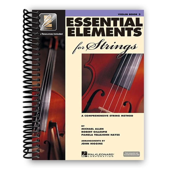 Elementos Esenciales para Cuerdas - Libro 2 con EEi: Violín
