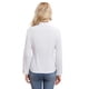 thumbnail image 3 of Blusa Mujer Manga Larga Elasticada Lisa Botones Formal 0056, 3 of 3