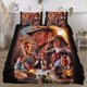 thumbnail image 3 of Indiana Jones 3-Piece Bedding Set For Kids Boys Girls Adult Cartoon Warm Cute Fashion Holiday Present Gift Bed Sheets, 3 of 5
