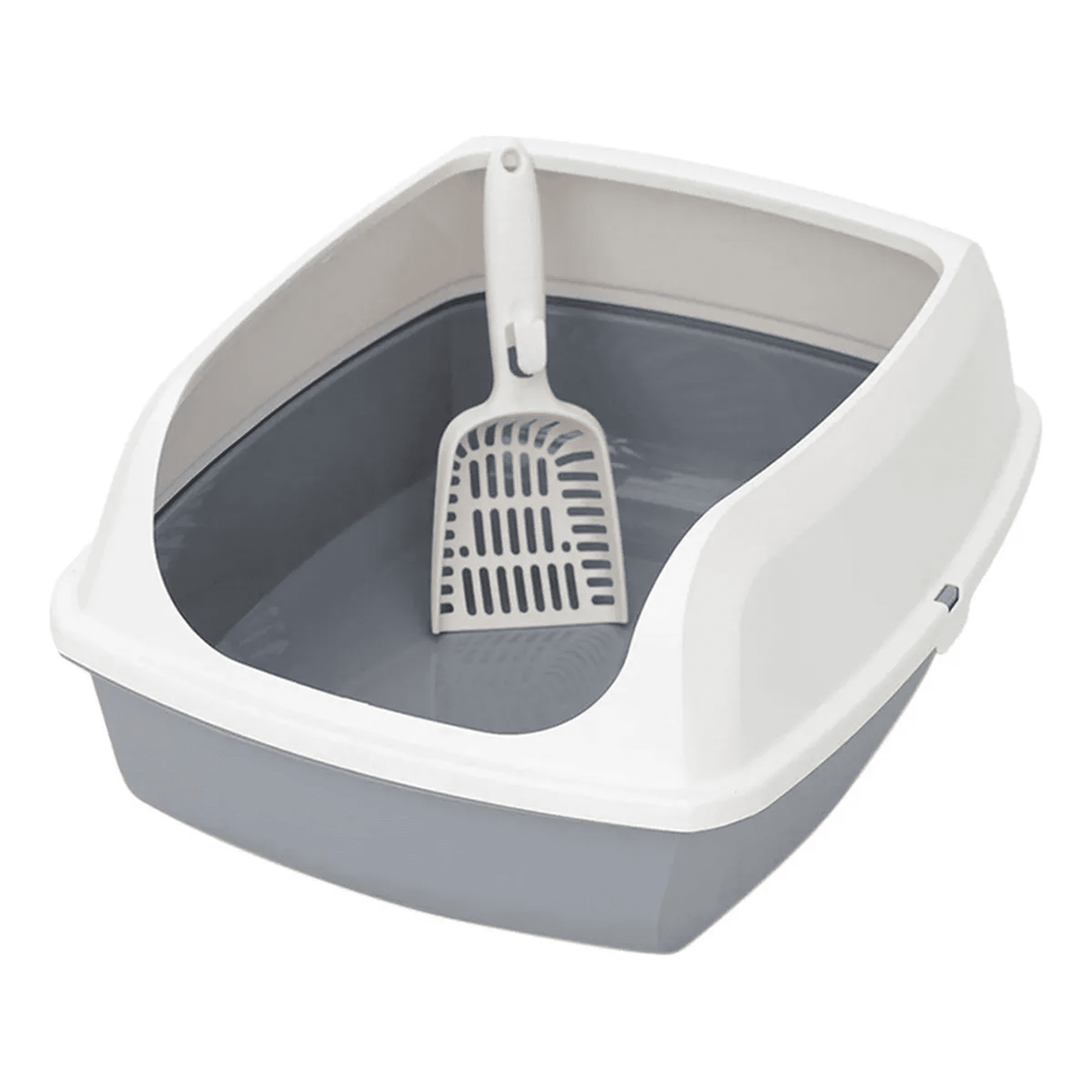 Arenero Grande Semicerrado Para Gatos Xl