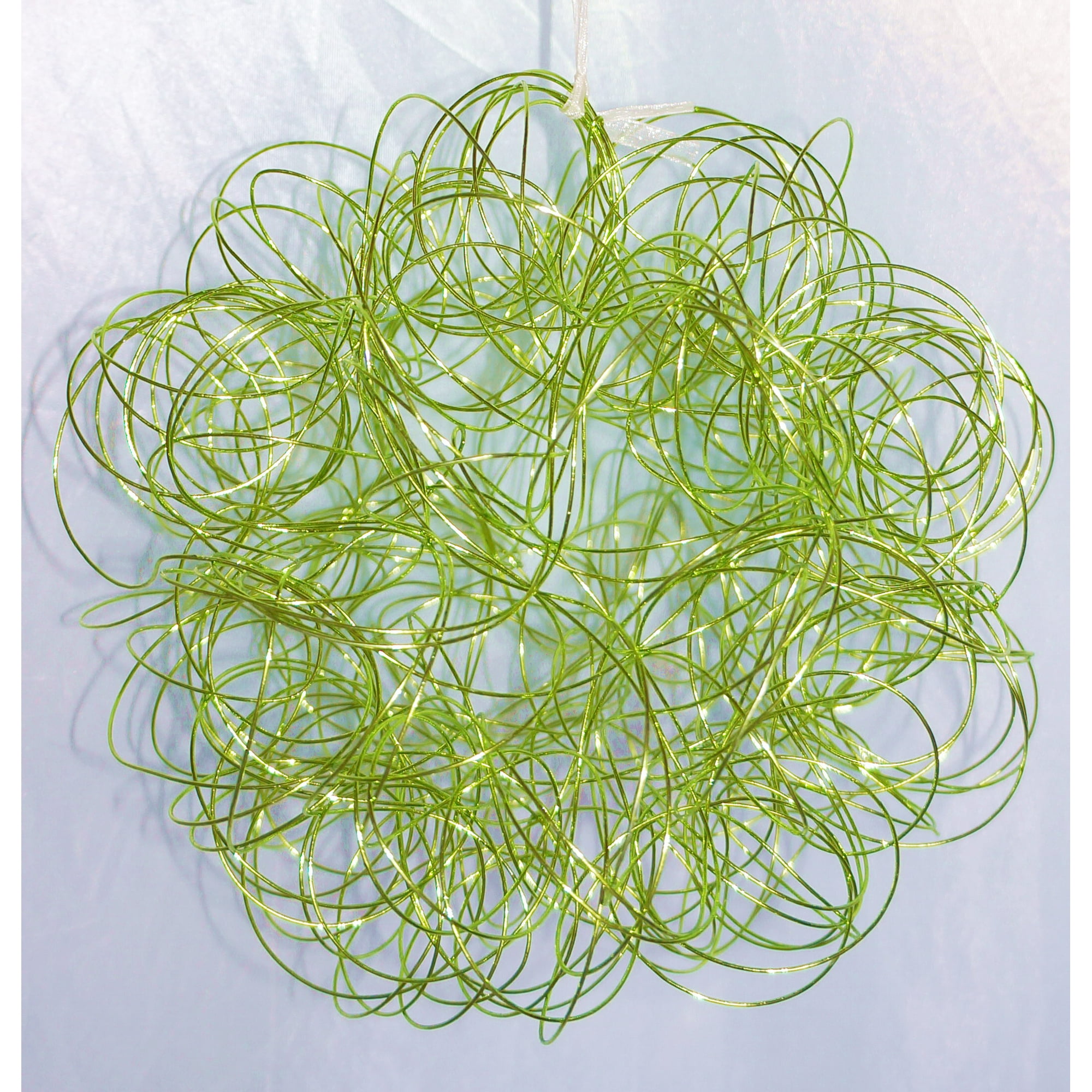 Corel - Esfera De Alambre Navideña Verde 20cm