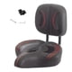 thumbnail image 3 of Asiento De Bicicleta Con Respaldo Extra Ancho Confort Cuero De PU Suave Para Hombres Y Mujeres Negro, 3 of 5