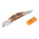 thumbnail image 1 of Cuchillo Cartonero Y Navaja Plegable Metalico Naranjo, 1 of 2