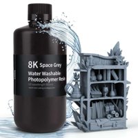 Impresora 3D De Resina Elegoo 8K, Lavable Con Agua, 1000 G, Color Gris Espacial