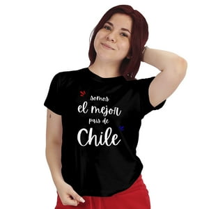 En Tu Tinta - Polera Talla L Diseño Frases Chilenas D5 - Mujer