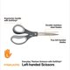 thumbnail image 3 of Tijeras Fiskars 20 cm para zurdos con recubrimiento de titanio y mango SoftGrip, 3 of 9
