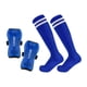 thumbnail image 5 of Espinilleras De Fútbol Con Calcetines De Fútbol Juego De Fútbol Equipo De Protección Cómodo Azul Talla L, 5 of 5