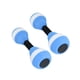 thumbnail image 3 of Pesas acuáticas Agua Acuático Fitness Barbells Deportes acuáticos Herramienta de fitness Portátil Ligero Agua Ejercicio aeróbico para entrenamientos Azul y blanco, 3 of 5