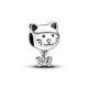 thumbnail image 1 of Charm Pandora Pet Cat & Bow, 1 of 2