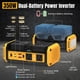 thumbnail image 2 of Inversor Kzreect 350W Onda Pura Compatible Dewalt 20V Dual USB, 2 of 3
