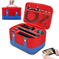 Bolso Mensajero Aaronmei Para Nintendo Switch 2 Rojo Azul