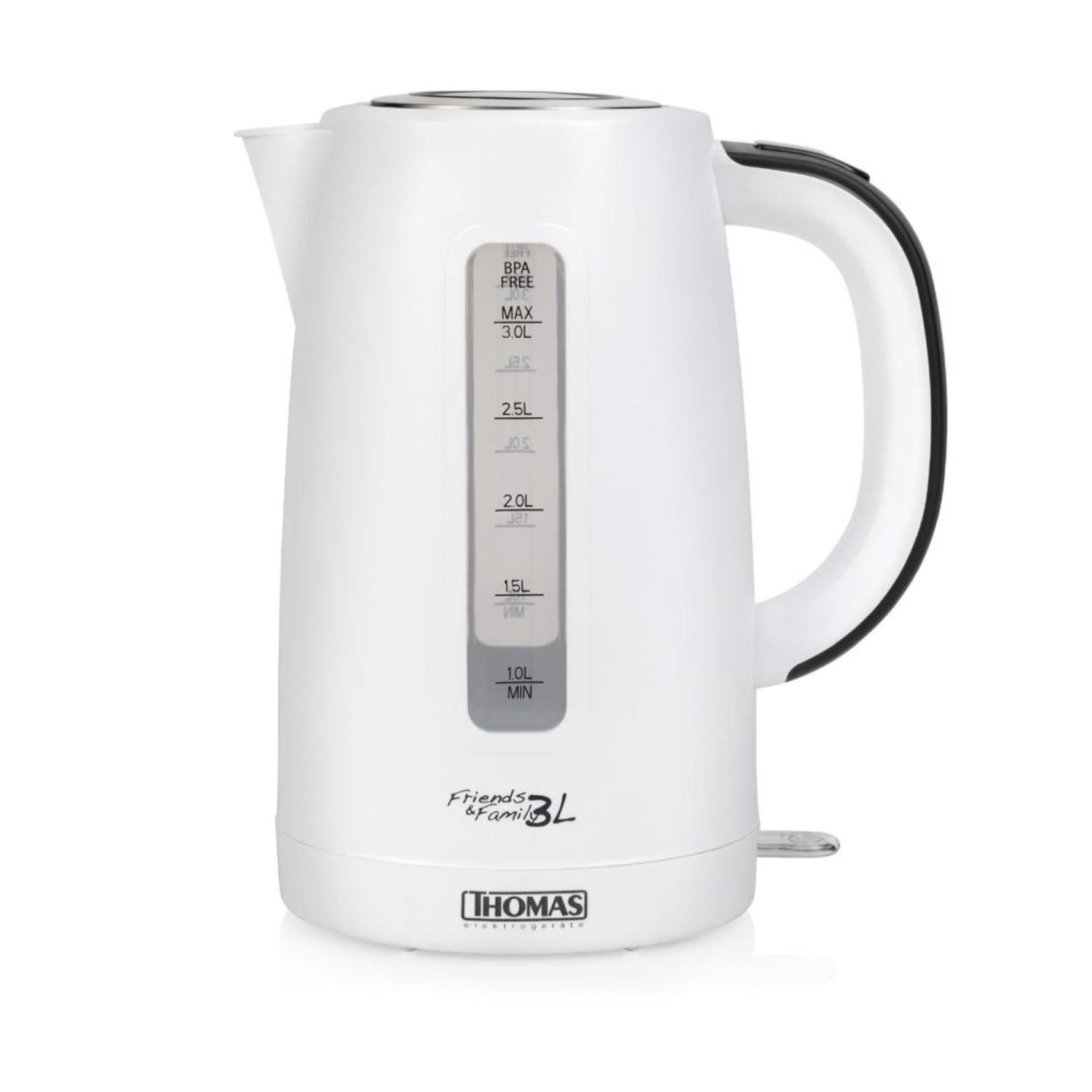 Thomas - Hervidor Electrico 3000ml 2200w Blanco Th-4351