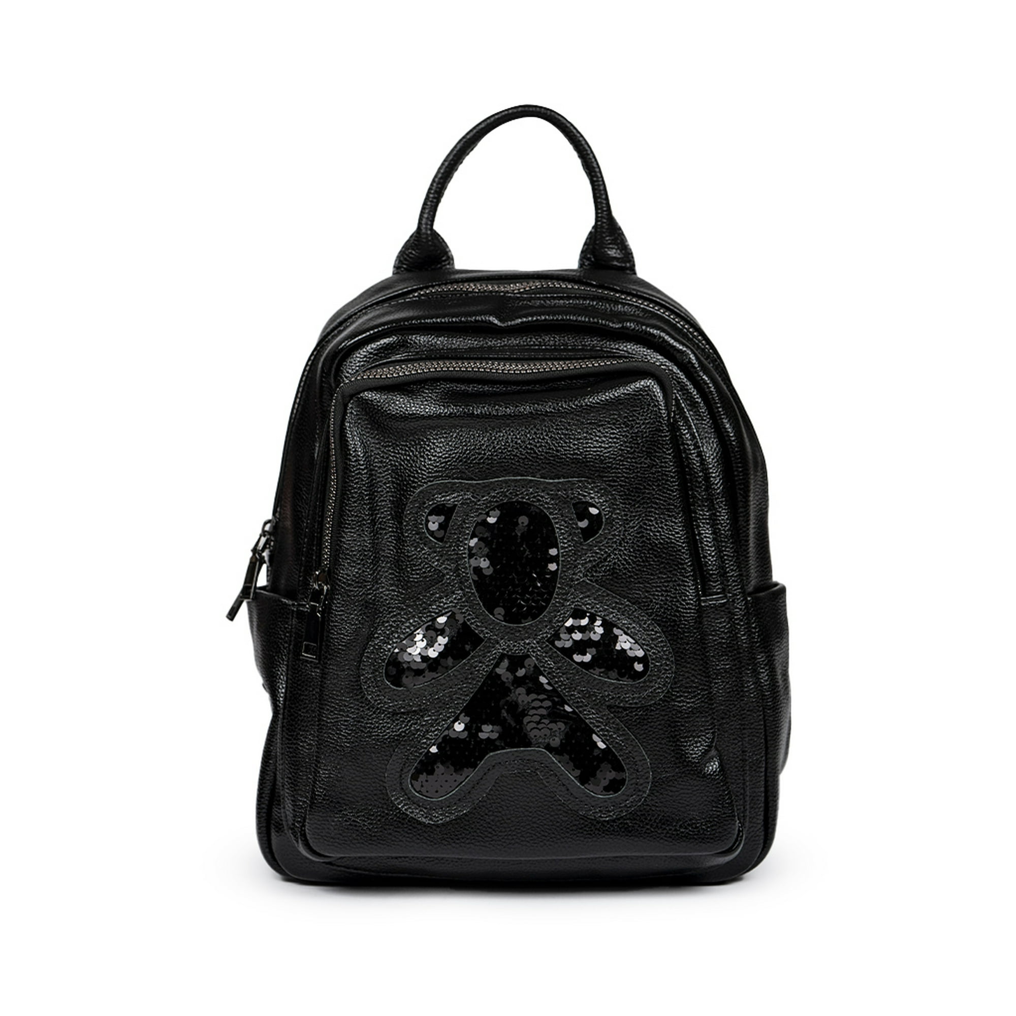 Todopiel - Mochila Cuero Cru46 Negro