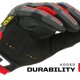 thumbnail image 5 of Guantes de Trabajo Mechanix Wear M-Pact Resistentes a Impactos Rojo/Negro, 5 of 8