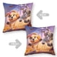 thumbnail image 2 of Gracie y Pedro Fundas de almohada de terciopelo con tema, regalos de funda de almohada, decoración para el hogar, cojín de lanzar, regalo de cumpleaños para fans y parejas.30*30cm., 2 of 6