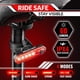 thumbnail image 4 of Juego de luces para bicicleta GearLight LED recargables por USB en la parte delantera y trasera, 4 of 9