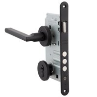 Poli - Cerradura Embutida Toulouse Black B60 Acceso 1/2