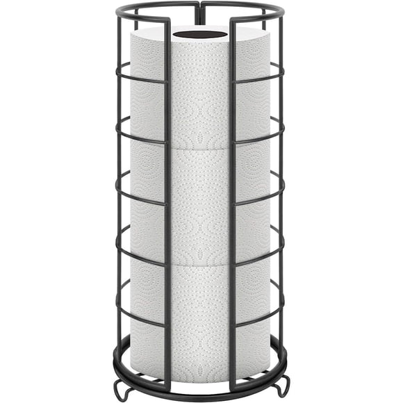 NearMoon Toilet Paper Organizer Stand, Free Standing 3 Rolls
