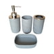 thumbnail image 3 of Juego De 4 Accesorios De Baño Con Dispensador De Loción Para Baño De Hotel, Color Gris, 3 of 5