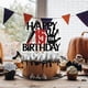 thumbnail image 5 of Decoración para tartas con purpurina negra con diseño de «Podemos Bearly Wait» para 15 cumpleaños, 5 of 7