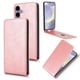 thumbnail image 3 of Funda tipo folio para Samsung Galaxy S25 con soporte magnético y protección para la cámara Oro rosa, 3 of 6