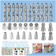 thumbnail image 3 of Kit de herramientas y suministros para decoración de tartas Makmeng, 368 piezas con estuche, 3 of 7