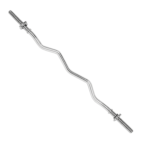 Barra Z Preolímpica de 120cmx25mm 4,5 kg en Acero Cromado