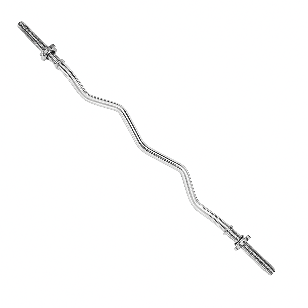 Linea Sport - Barra Z Preolímpica De 120cmx25mm 4,5 Kg En Acero Cromado