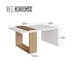 thumbnail image 4 of Mesa De Centro Nórdica Boho Blanco Miel 90cm, 4 of 4