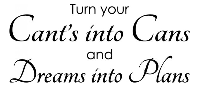 Rienda Libre Graphics - Decomural Dreams Into Plans Inspirational Ws-43003
