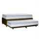 thumbnail image 1 of Cama Nido Zen Top Tela Verde 1.5 Plaza, 1 of 4