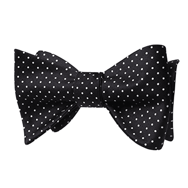 Pajarita para hombre con lunares, pajarita para atar y pañuelo de bolsillo, esmoquin clásico de negocios, pajarita de boda