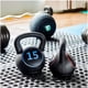 thumbnail image 4 of Kettlebell Set 3 Pesas Rusas 5lb 10lb 15lb Con Base Boomfit, 4 of 7