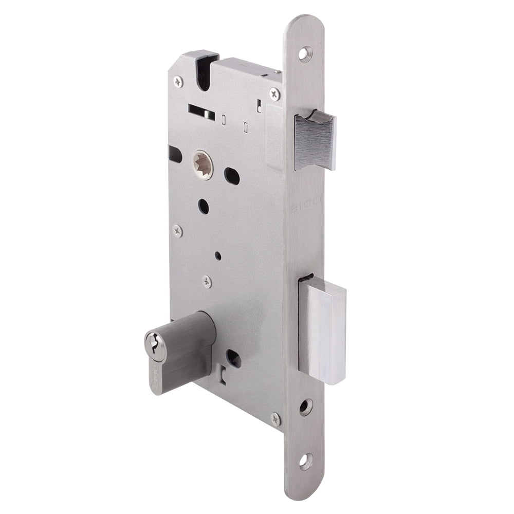 Cerradura Embutir Odis 202 Llave-llave - Plata