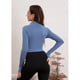 thumbnail image 2 of Poleron Deportivo Mujer Corto Elasticado Corte Entallado Cierre 7016, 2 of 3