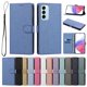 thumbnail image 1 of Cartera para Samsung Galaxy M14 con Bolsillo de Tarjetas, Azul, 1 of 6