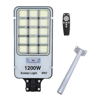 Genérico - Foco Led Solar Exterior 1200W Soporte Potente Iluminación Blanco