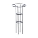 thumbnail image 5 of Enrejado De Metal Para Jardín, Enrejado Para Plantas Trepadoras, Flores, Enredaderas, 100 Cm, Color Negro, 5 of 5