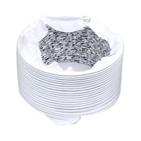 Bothyi - Manguera De Ventilación De Aire De 19 Pies De Largo, Conducto De Ventilación De Secador Para Campanas Extractoras, Escape De Ventilación De Ventilador De 4,53 Pulgadas