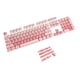 thumbnail image 1 of Juego De Teclas Profesionales Para Teclado Mecánico, Resistentes Y Ligeras, 132 Teclas, Color Rosa, 1 of 5
