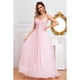 thumbnail image 1 of Vestido Largo Mujer Fiesta Gala Noche Escote V Bordados 2003, 1 of 3