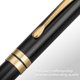 thumbnail image 2 of Bolígrafo BEILUNER Impresionante negro cromado con borde dorado, 2 of 9